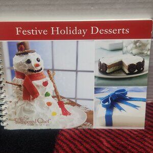 Pampered Chef Festive Holiday Dessert Cookbook